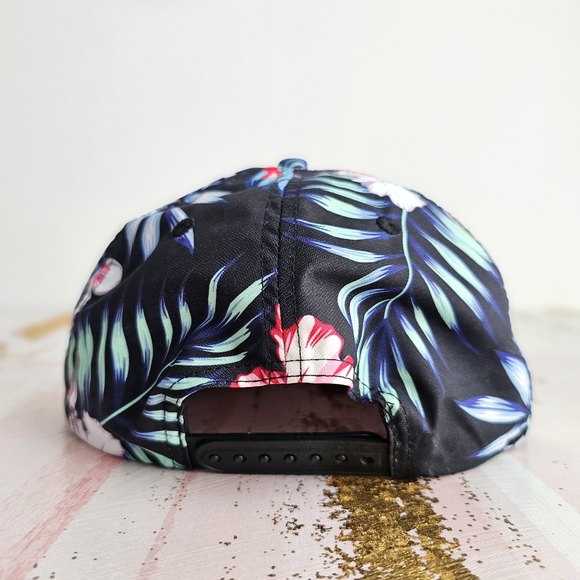 Truly Hard Seltzer SnapBack Hat Hawaiian Floral Tropical Unisex Adjustable Cap main image 8